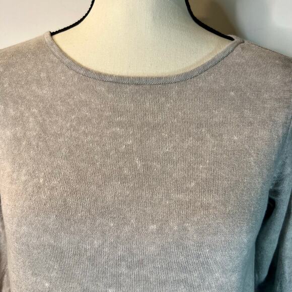 J. Jill Pure Jill Gray Linen Blend Tunic Size S - Picture 3 of 4